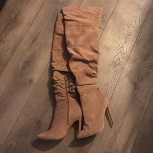 Over the knee boots size 8